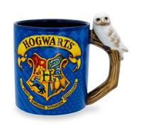 Harry Potter Hogwarts Crest Scolpito Manico Ceramica Tazza Contiene 591ml