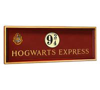 Harry Potter Placca Murale Binario 9 e 3/4 Espresso Hogwarts 56x20 Cm Noble