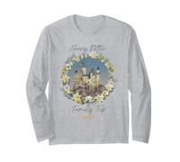 Harry Potter Hogwarts Family Trip Watercolour Maglia a Manica