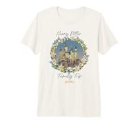Harry Potter Hogwarts Family Trip Watercolour Maglietta Premium