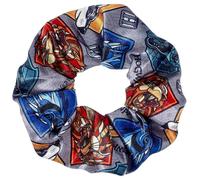 Harry Potter- Hogwarts House Crest Hair Scrunchie ACC NUOVO