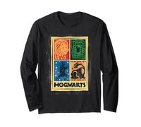 Harry Potter Hogwarts Houses Maglia a Manica
