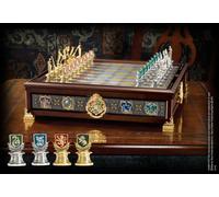 The Noble Collection Quidditch Chess Set Silver & Gold Plated