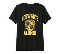 Harry Potter Hogwarts Hufflepuff Alumni Maglietta Premium