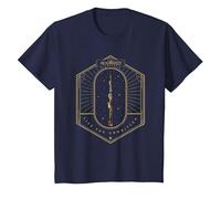 Harry Potter Hogwarts Legacy Wand, Live The Unwritten Maglietta, Bambini, Navy, 3 Anni