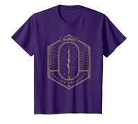 Harry Potter Hogwarts Legacy Wand, Live The Unwritten Maglietta, Bambini, Viola, 3 Anni