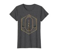 Harry Potter Hogwarts Legacy Wand, Live The Unwritten Maglietta, Donna, Grigio Scuro, 3XL