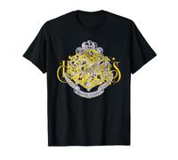 Harry Potter Hogwarts Scroll Over Crest Maglietta