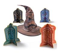 Harry Potter Hogwarts United - Centrotavola in carta 3D, 48,3 cm, colori assortiti, 1 set da 5 pezzi.