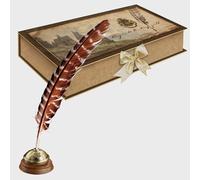 Harry Potter Penna Piuma E Calamaio Hogwarts Replica Noble Collection