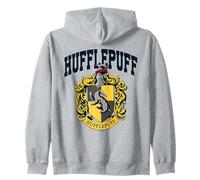 Harry Potter Hufflepuff Collegiate Arch Felpa con Cappuccio