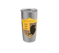 Harry Potter Hufflepuff Four Square Shield Crest Bicchiere termico in acciaio inox doppia parete