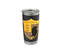 Harry Potter Hufflepuff Four Square Shield Crest Bicchiere termico in acciaio inox doppia parete