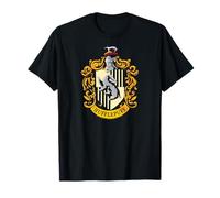 Harry Potter Hufflepuff House Crest Maglietta