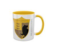 Harry Potter Hufflepuff House Pride Inner Two Tone Mug (One Size) (Yellow/White/