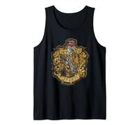 Harry Potter Hufflepuff Knitted Patch Damaged Canotta