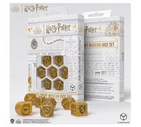 Harry Potter Hufflepuff Set Di Dadi Moderni Gialli Role Games Q-Workshop