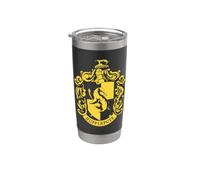 Harry Potter Hufflepuff Simple Crest Bicchiere termico in acciaio inox doppia parete