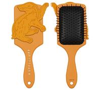 Harry Potter Hufflepuff Spazzola per capelli, spazzola per pettinare, piata, grande,tasso Taglia unica