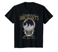 Harry Potter I'd Rather Stay At Hogwarts Natale Maglietta