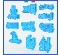 Harry Potter Incantesimi Cookie cutter Formine Taglia Biscotti cake design PDZ