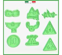 Harry Potter Incantesimi Cookie cutter Formine Taglia Biscotti cake design PDZ