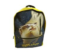HARRY POTTER (Intricate Houses Tassorosso Zaino, Unisex-Adulto, Nero/Giallo/Crem