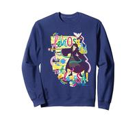Harry Potter It's Leviosa Felpa, Unisex per Adulti, Navy, S