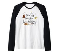 Harry Potter It's My Magical Birthday Maglia con Maniche Raglan