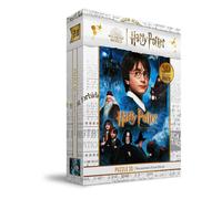 Harry Potter Jigsaw Puzzle Con 3d-effect Philosopher's Stone Poster (100 Pezzi)