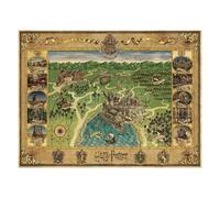 Harry Potter Jigsaw Puzzle Hogwarts Map (1500 Pezzi) Ravensburger