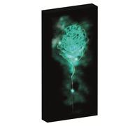 Quadro su tela Harry Potter con 6 luci LED da appendere e appoggiare, 20 x 3 x 40 cm