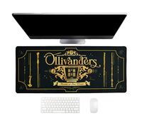 Harry Potter Jumbo Gaming Desk Mat Black - One Size | Tappetino da scrivania Jumbo con licenza ufficiale Harry Potter, 70 x 30 cm, tappetino per mouse da gioco con base in gomma