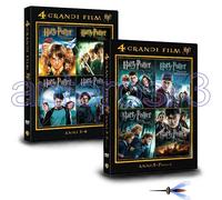 HARRY POTTER LA COLLEZIONE COMPLETA 8 DVD IN 2 BOX - SIGILLATI