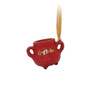 Harry Potter Gryffindor Cauldron Unisex Palline di Natale Rosso Vino Ceramica