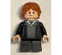 HARRY POTTER LEGO Minifigura Ron Weasley Accappatoio Hogwarts Minifig 76390 Raro