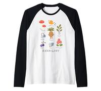Harry Potter Lets Learn Herbology Maglia con Maniche Raglan