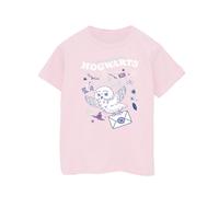 Harry Potter Letter From Hogwarts Maglietta Gufo Ragazze (BI21843)