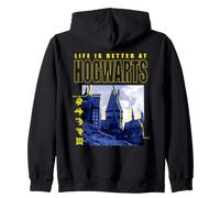 Harry Potter Life Is Better At Hogwarts Felpa con Cappuccio