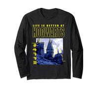 Harry Potter Life Is Better At Hogwarts Maglia a Manica