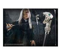 HARRY POTTER Lucius Malfoy Bastone da Passeggio + Bacchetta 1:1 NOBLE COLLECTION