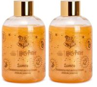 Harry Potter Lumos | Bagnodoccia Glitterato 300 ml, Fragranza Fruttata e Florale, Made in Italy (Confezione da 2)