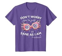 Harry Potter Luna Lovegood Spectrespecs White Maglietta, Bambini, Viola mélange, 4 Anni