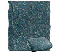 Harry Potter Magical Pattern Coperta super morbida al tatto setoso - 152 x 127 cm
