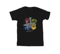 Harry Potter Maglietta Emblema H Spray Uomo (BI30781)