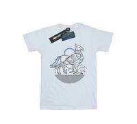 Harry Potter Maglietta Fierobecco Disegno a Tratto Ragazze (BI21075)