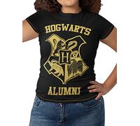 Harry Potter Maglietta per Donna Hogwarts Multicolore Small