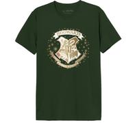 HARRY POTTER Mehapomts413 T-Shirt, Verde, XS Uomo