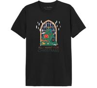 HARRY POTTER Mehapomts414 T-Shirt, Nero, L Uomo