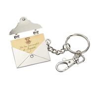 Harry Potter Metal Keychain Hogwarts Acceptance Letter